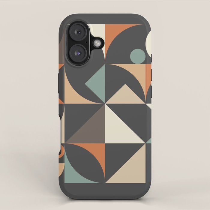 Mid Century 07E iPhone Case Gallery Image 1