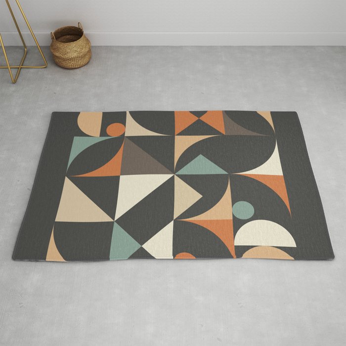 Mid Century 07E Rug Gallery Image 2