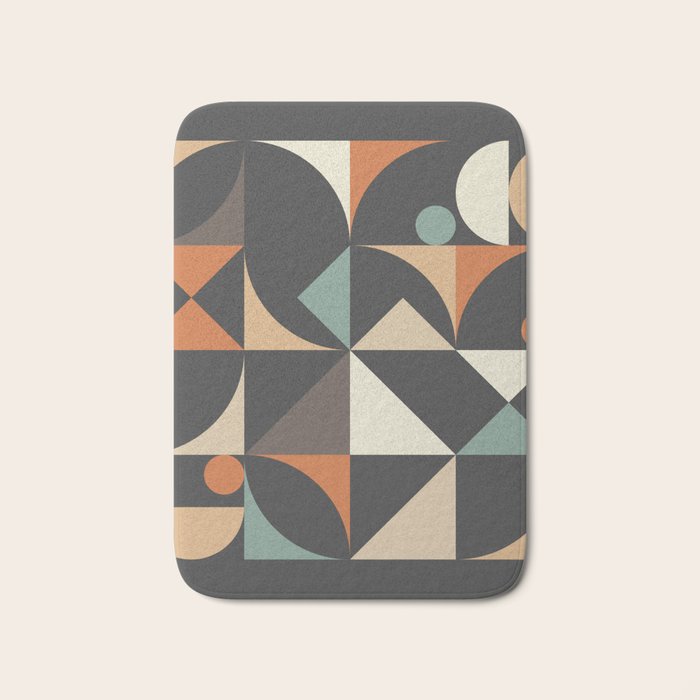 Mid Century 07E Bath Mat Gallery Image 1