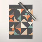 Mid Century 07E Wrapping Paper Gallery Image 1