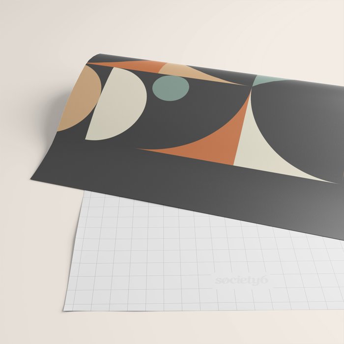 Mid Century 07E Wrapping Paper Gallery Image 2