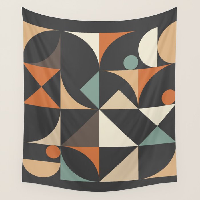 Mid Century 07E Wall Tapestry Gallery Image 1