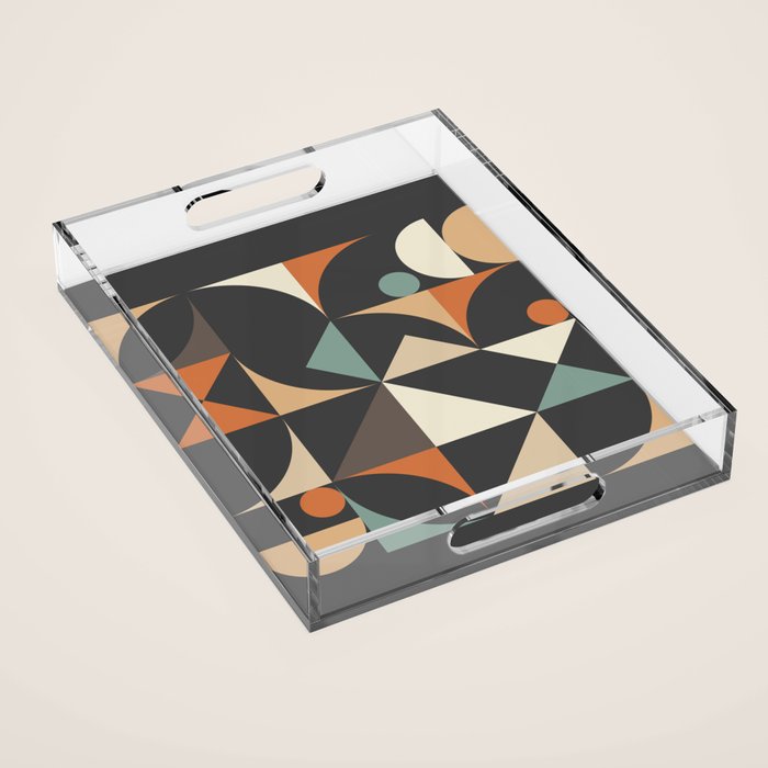Mid Century 07E Acrylic Tray Gallery Image 1
