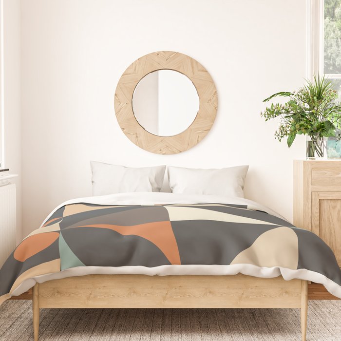 Mid Century 07E Duvet Cover Gallery Image 3