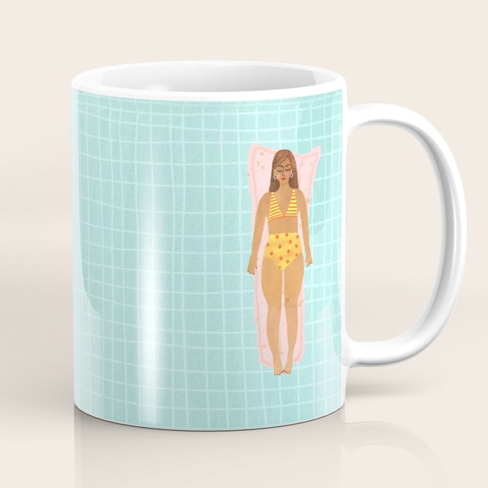 Swimming in Blue Coffee Mug Gallery Image 1