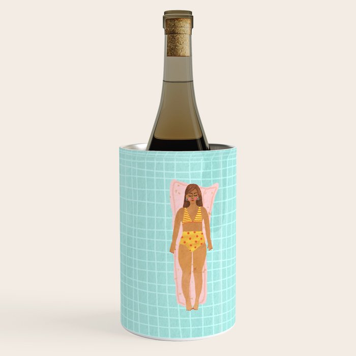 Swimming in Blue Wine Chiller Gallery Image 2