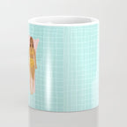 Swimming in Blue Coffee Mug Gallery Image 4