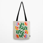 Symmetrical Flowers 1 Tote Bag Gallery Image 2