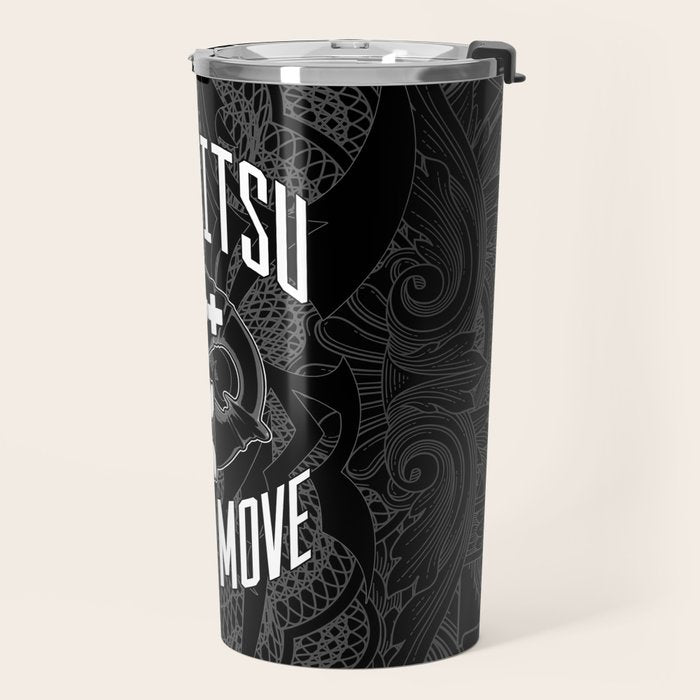 Brazilian Jiu-jitsu Chess Kings Travel Mug Gallery Image 2