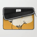 The Cosmo Yellow Flowers Laptop Sleeve Gallery Image 2