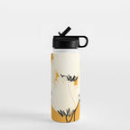 The Cosmo Yellow Flowers Water Bottle Gallery Image 1