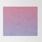 Dreamy Pink Lavender Ombre Gradient Throw Blanket Gallery Image 2
