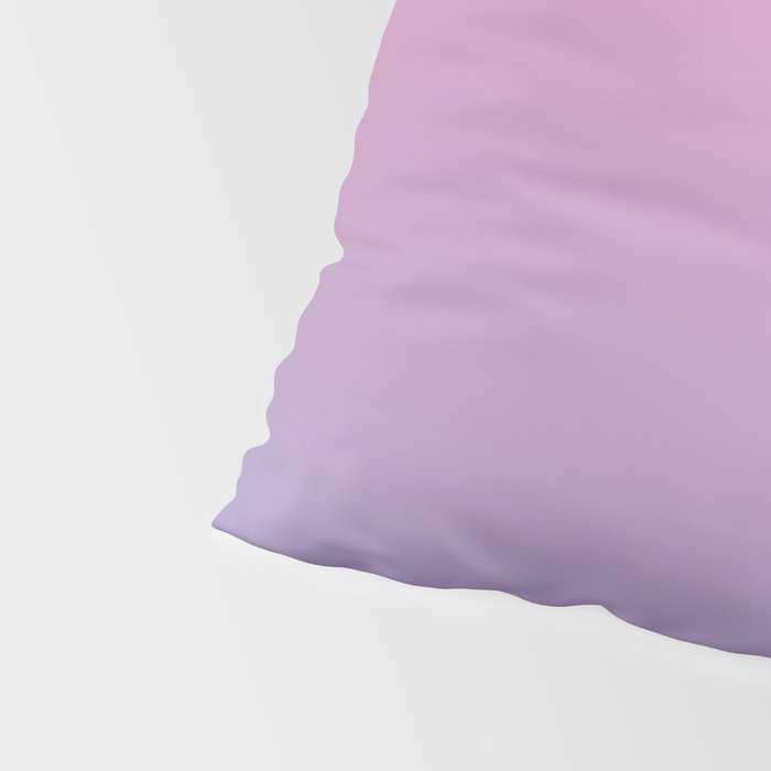 Dreamy Pink Lavender Ombre Gradient Pillow Sham Gallery Image 4