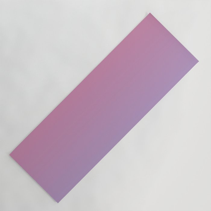 Dreamy Pink Lavender Ombre Gradient Yoga Mat Gallery Image 1