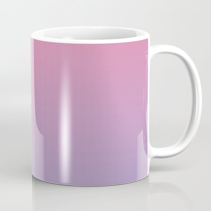 Dreamy Pink Lavender Ombre Gradient Coffee Mug Gallery Image 1