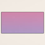 Dreamy Pink Lavender Ombre Gradient Desk Mat Gallery Image 3