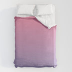 Dreamy Pink Lavender Ombre Gradient Duvet Cover Gallery Image 6