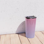 Dreamy Pink Lavender Ombre Gradient Travel Mug Gallery Image 4