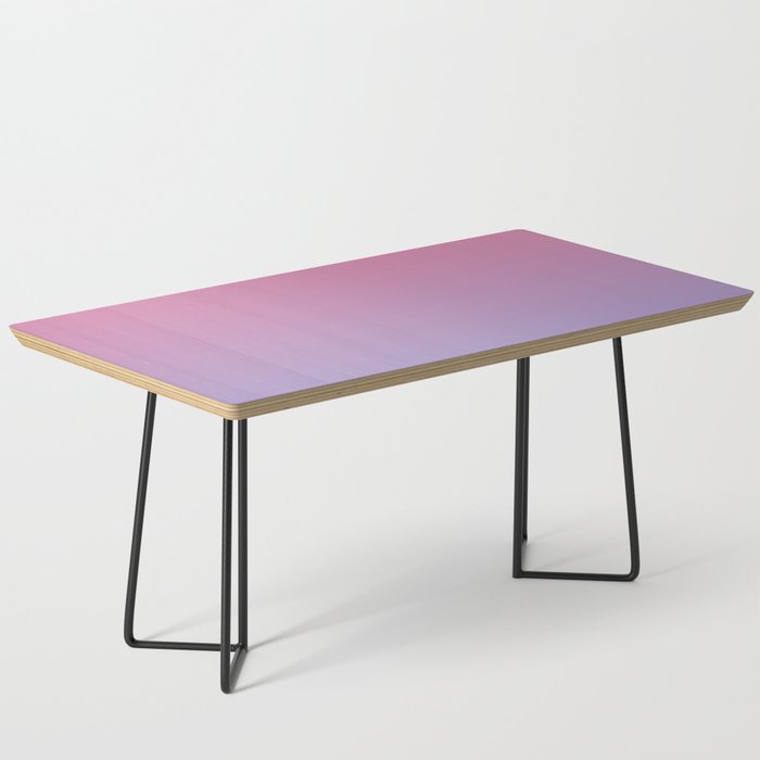 Dreamy Pink Lavender Ombre Gradient Coffee Table Gallery Image 1