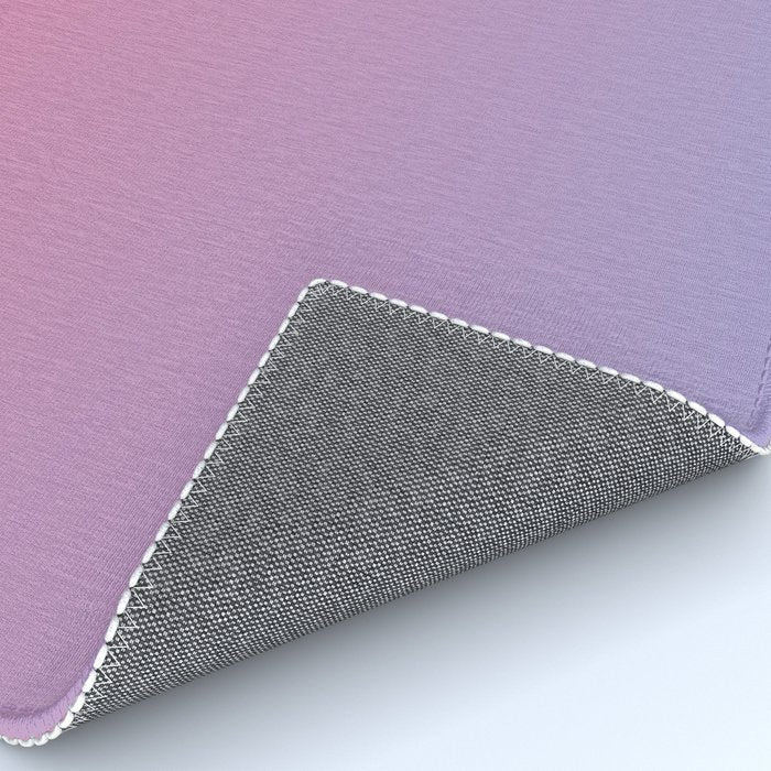 Dreamy Pink Lavender Ombre Gradient Rug Gallery Image 4