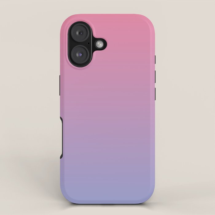 Dreamy Pink Lavender Ombre Gradient iPhone Case Gallery Image 1