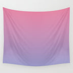 Dreamy Pink Lavender Ombre Gradient Wall Tapestry Gallery Image 4