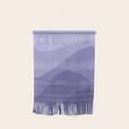 Abstract Color Waves Very Peri Wall Hanging Gallery Image 1