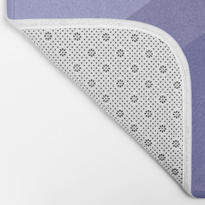 Abstract Color Waves Very Peri Bath Mat Gallery Image 2