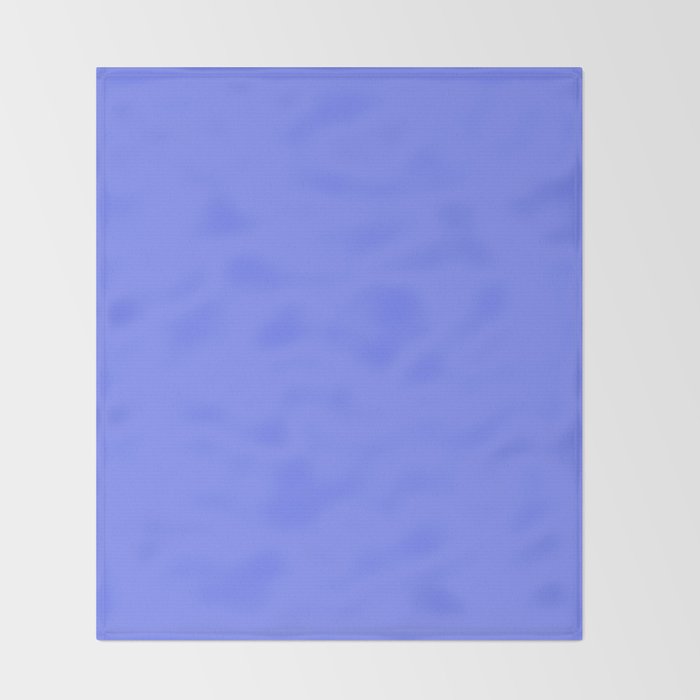 Periwinkle Blue Throw Blanket Gallery Image 2