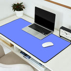 Periwinkle Blue Desk Mat Gallery Image 2