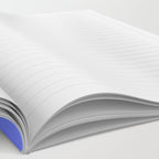 Periwinkle Blue Notebook Gallery Image 2