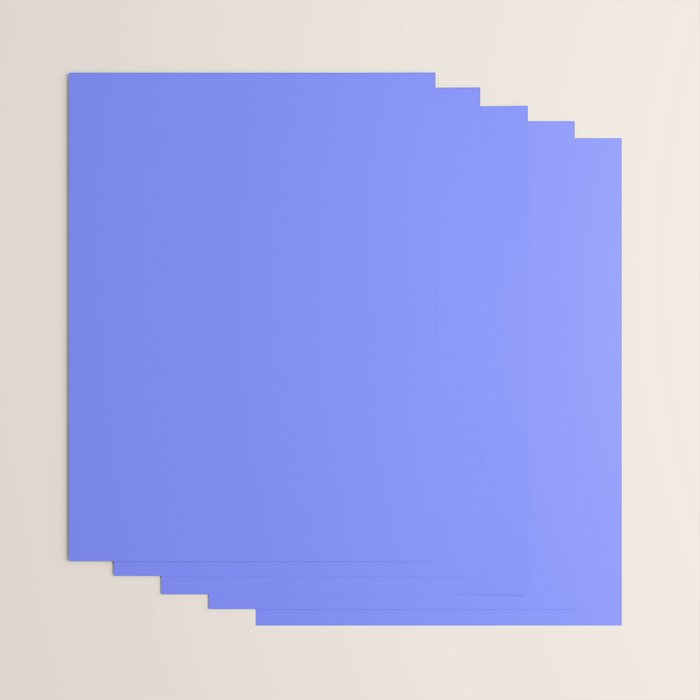 Periwinkle Blue Wrapping Paper Gallery Image 3