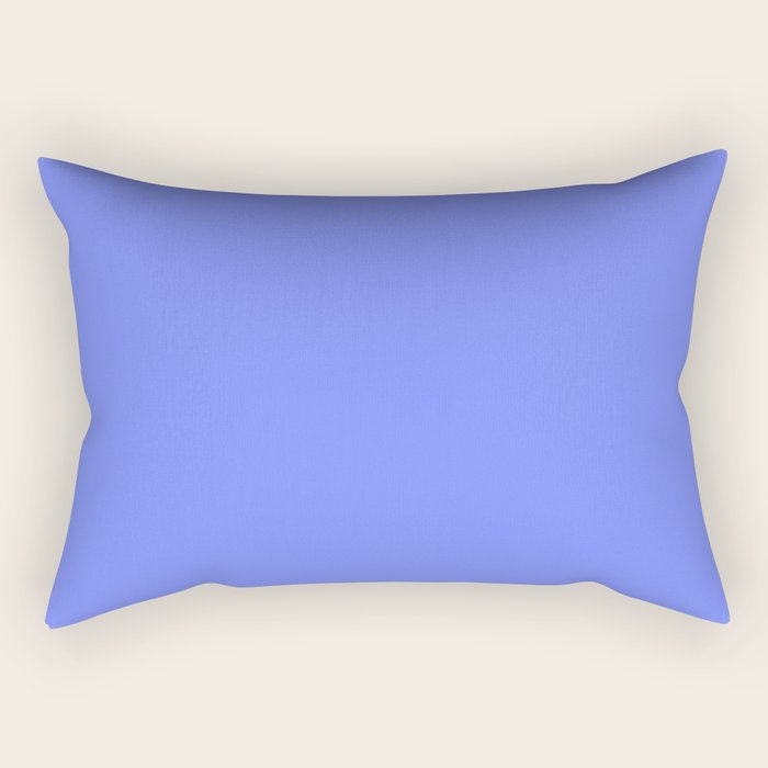 Periwinkle Blue Rectangular Pillow Gallery Image 2