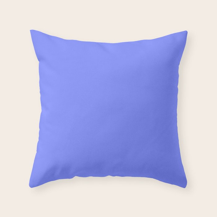 Periwinkle Blue Throw Pillow Gallery Image 6
