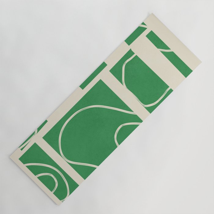 Abstract Pathways 4 Yoga Mat Gallery Image 1