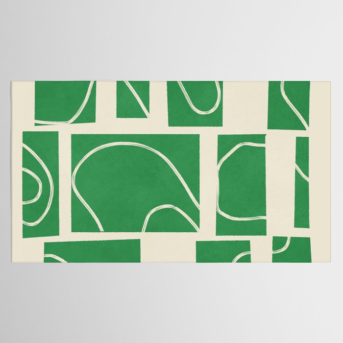 Abstract Pathways 4 Tablecloth Gallery Image 2