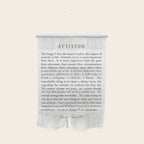Charles Swindoll Quote, Attitude Wall Hanging Gallery Image 1