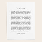 Charles Swindoll Quote, Attitude Poster Gallery Image 4