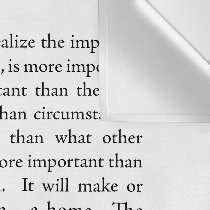 Charles Swindoll Quote, Attitude Wall Tapestry Gallery Image 3
