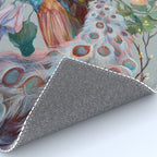 Floral Peacock Garden Rug Gallery Image 4