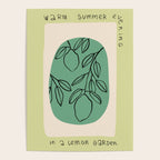  WARM SUMMER EVENING IN A LEMON GARDEN Poster Gallery Image 4