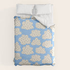Cute Clouds In The Blue Sky Pattern Duvet Cover Gallery Image 6