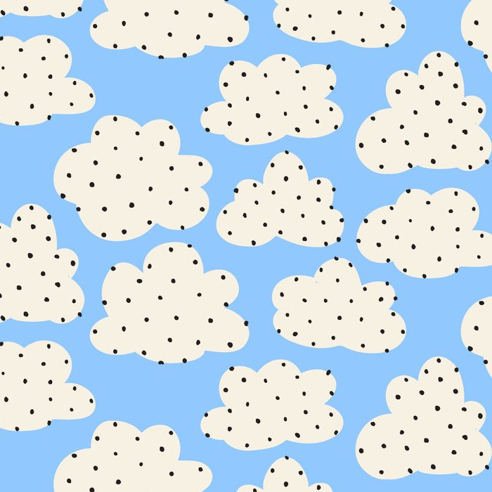 Cute Clouds In The Blue Sky Pattern Coffee Mug Gallery Image 2