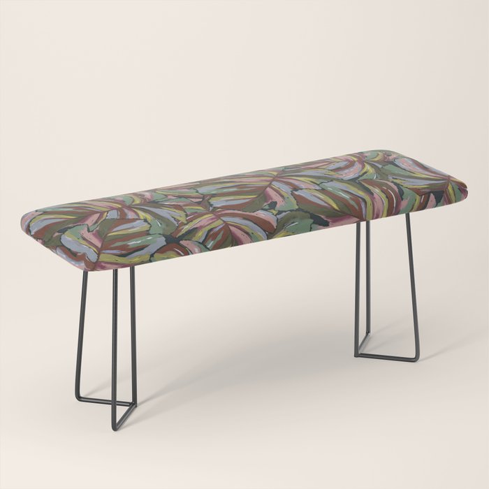 Layered Monstera - Rust Bench Gallery Image 1