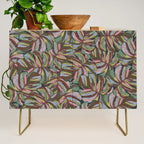 Layered Monstera - Rust Credenza Gallery Image 1