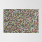 Layered Monstera - Rust Rug Gallery Image 2