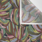 Layered Monstera - Rust Wall Tapestry Gallery Image 3