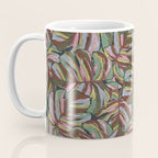 Layered Monstera - Rust Coffee Mug Gallery Image 3