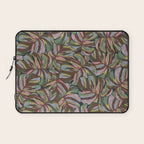 Layered Monstera - Rust Laptop Sleeve Gallery Image 1