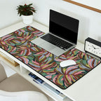 Layered Monstera - Rust Desk Mat Gallery Image 2